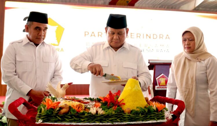 Jokowi di HUT ke-15 Gerindra: Elektabilitas Prabowo Potensial Jadi yang Tertinggi