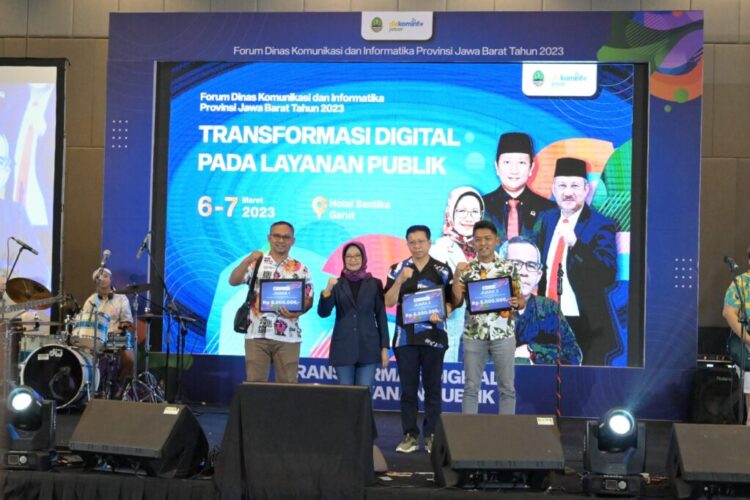 Diskominfo Cianjur Raih Juara I Kompetisi Video Sapawarga Forum Diskominfo Jawa Barat Tahun 2023