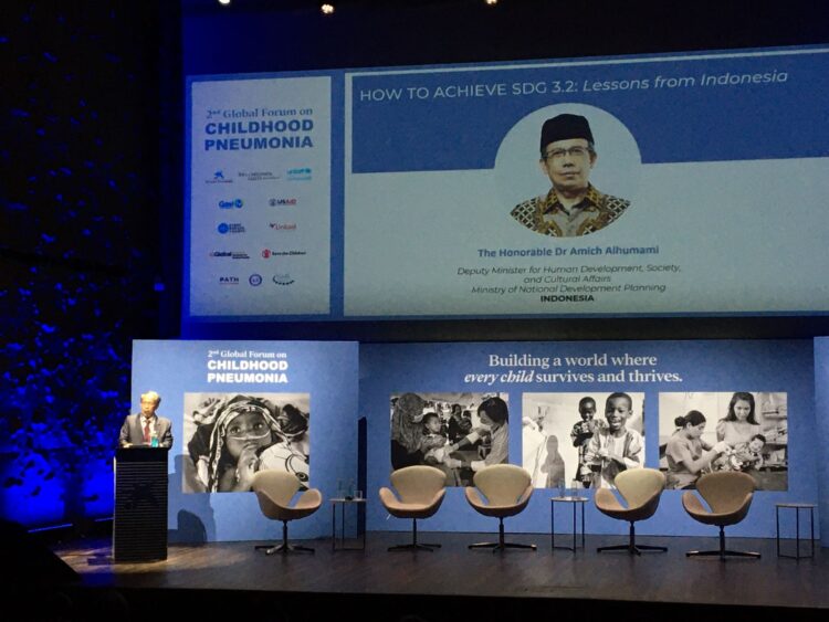 Penurunan Kematian Bayi  di Indonesia Menjadi Contoh di Konferensi Tingkat Global di Madrid