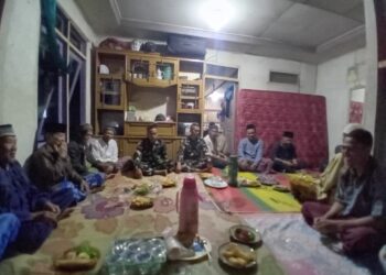 Perkuat Kemanunggalan TNI dan Rakyat, Satgas TMMD Ke-129 Gelar Doa Bersama di Malam Jumat