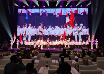 Hashim Djojohadikusumo Lantik Pengurus Srikandi Jaga Desa se-Indonesia, ABPEDNAS dan SMSI Kerja Sama Dukung Program Jaga Desa